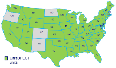 UltraSPECT map